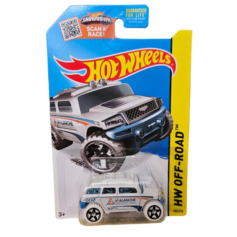 ROCKSTER 2015 Hot Wheels‎ #108/250, HW Off-Road White Snow Rescue Unit Die Cast